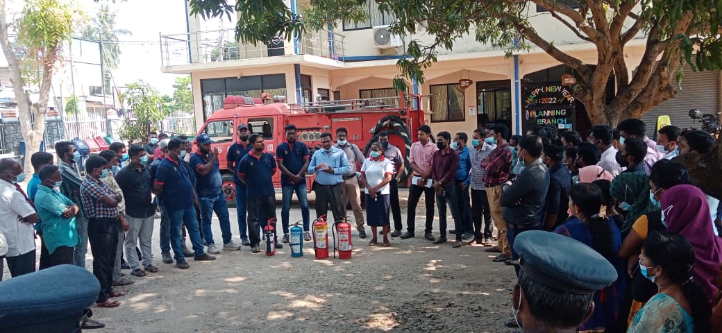 Fire safety training and mock drill  2022 13