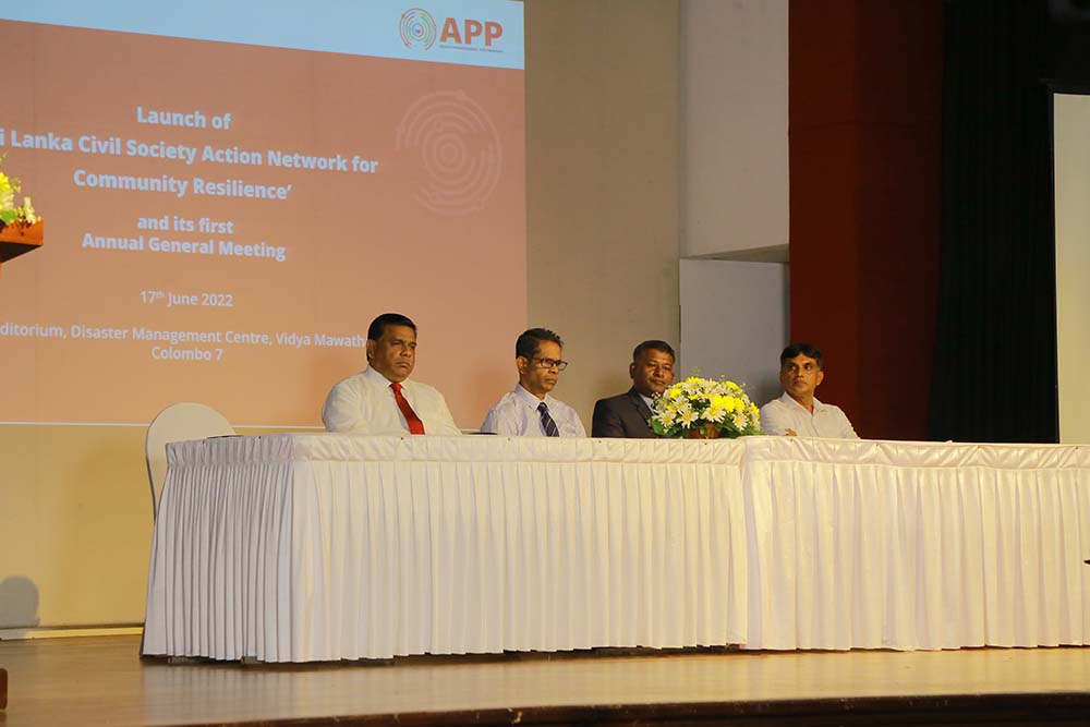 Launching Ceremony of Sri Lanka Civil Society Action Network for Community Resilience 2022 4